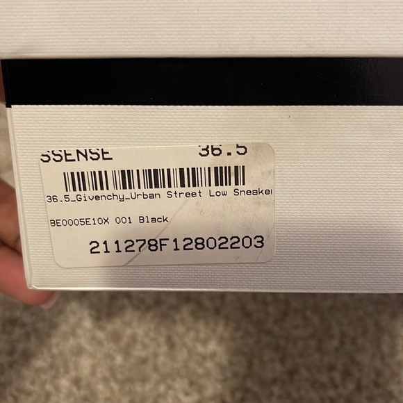 Womens Givenchy Black Croc Elastic Urban Knots Sneakers - Picture 2 of 9